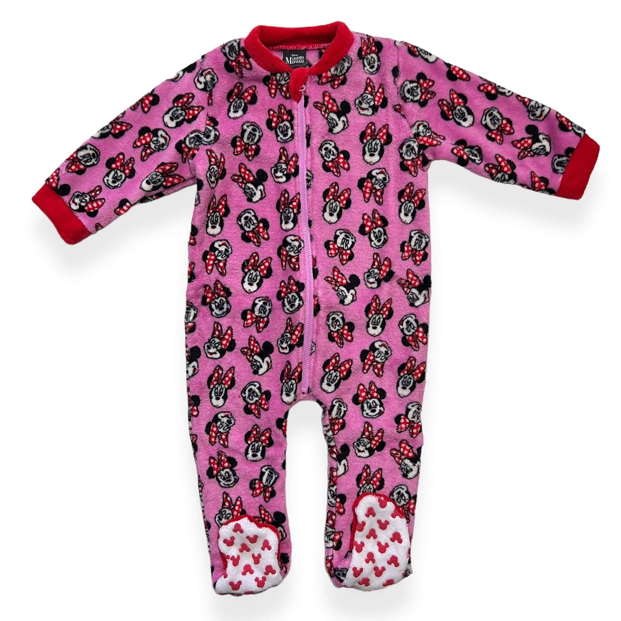 Minnie Mouse Chenille-Einteiler-Pyjama